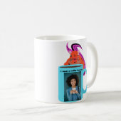 Mug Écureuil coquin #156 Café humain (Devant droit)