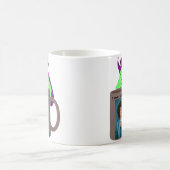 Mug Écureuil coquin #208 Humain café #208 (Centre)