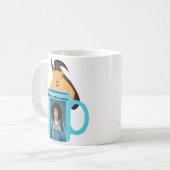 Mug Écureuil coquin #240 Café humain (Devant gauche)