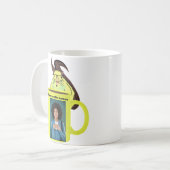Mug Écureuil coquin #250 Café humain (Devant gauche)