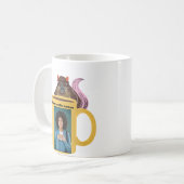 Mug Écureuil coquin #286 Café humain (Devant gauche)