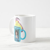 Mug Écureuil coquin #287 Café humain (Devant gauche)
