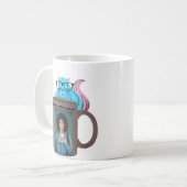 Mug Écureuil coquin #318 Café humain (Devant gauche)