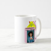 Mug Écureuil coquin #341 Café humain (Devant droit)