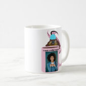 Mug Écureuil coquin #342 Café humain (Devant droit)