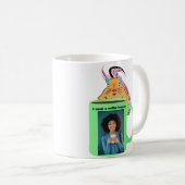 Mug Écureuil coquin #346 Café humain (Devant droit)