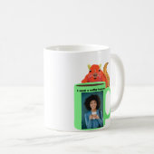 Mug Écureuil coquin #356 Café humain (Devant droit)