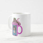 Mug Écureuil coquin #366 Café humain (Devant gauche)