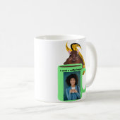 Mug Écureuil coquin #397 Café humain (Devant droit)