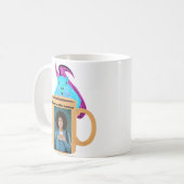 Mug Écureuil coquin #448 Café humain (Devant gauche)