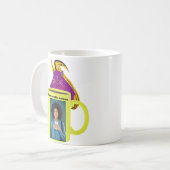 Mug Écureuil coquin #449 Café humain (Devant gauche)