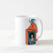 Mug Écureuil coquin #485 Café humain (Devant droit)