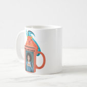 Mug Écureuil coquin #485 Café humain (Devant gauche)
