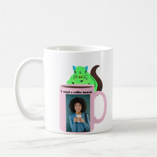 Mug Écureuil coquin #498 Café humain