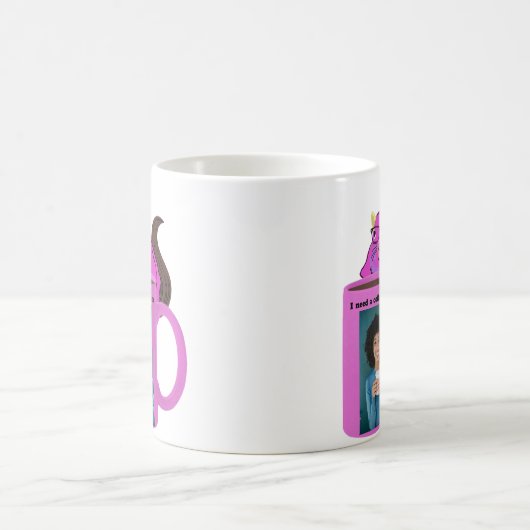 Mug Écureuil coquin #514 Café humain (Centre)