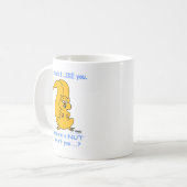 Mug Écureuil d'anniversaire d'amitié BFF mignon (Devant gauche)