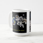 Mug Écureuil dans l'espace (Devant gauche)