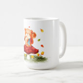 Mug Écureuil d'automne mignon (Devant droit)