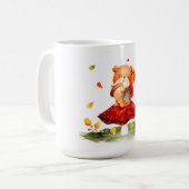 Mug Écureuil d'automne mignon (Devant gauche)