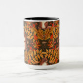 Mug Écureuil d'automne sur brun foncé (Centre)