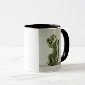 Mug Écureuil de Faience, Harappa, 2300-1750 AVANT (Devant droit)
