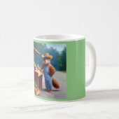 Mug Écureuil de la chaussée (Devant droit)
