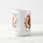 Mug Écureuil de la forêt automnale (Centre)