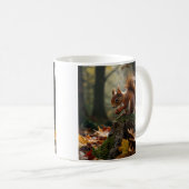 Mug Écureuil de la forêt automnale (Devant droit)