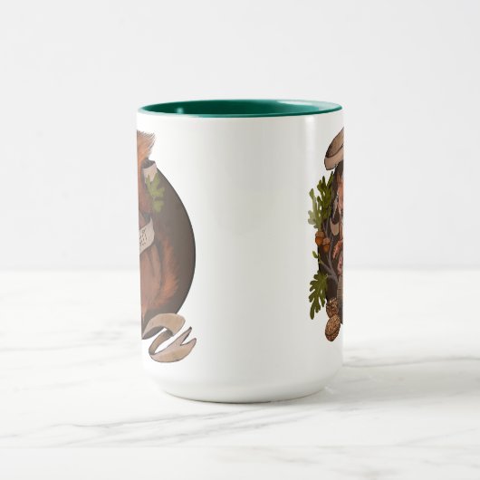 Mug Écureuil de la nature (Centre)