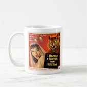 Mug Écureuil de l'espace (Gauche)