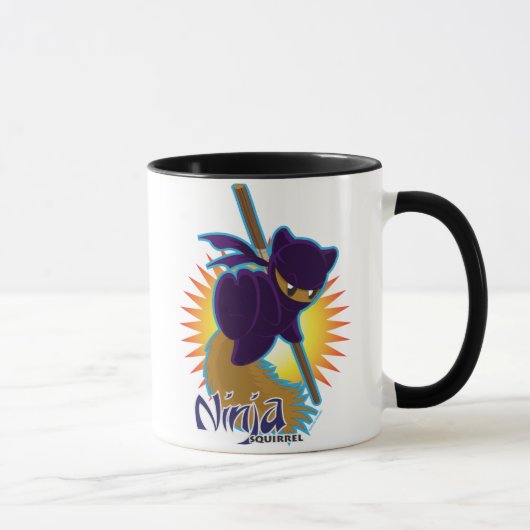 Mug Écureuil de Ninja (Droite)