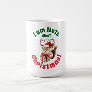Mug Écureuil de Noël & Antlers & boîte cadeau