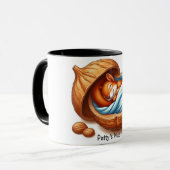 Mug Écureuil dormant dans une noix (Devant gauche)