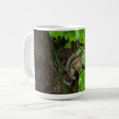 Mug Écureuil en chêne Musique Nature (Devant gauche)