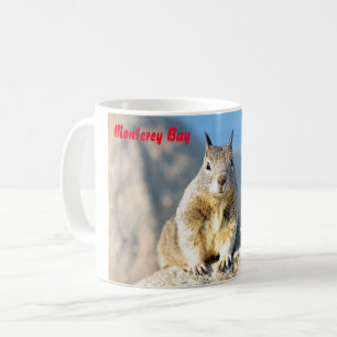 Mug Écureuil gris, baie de Monterey, Californie