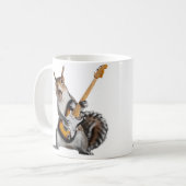 Mug Écureuil jouant de la guitare (Devant gauche)