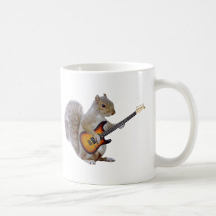 Mug Écureuil jouant la guitare