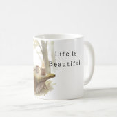 Mug Écureuil lisant un livre (Devant droit)