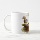 Mug Écureuil lisant un livre (Gauche)