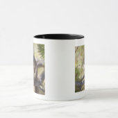 Mug Écureuil mangeant un cône de pin (Centre)