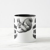 Mug Écureuil mignon - Bon Matin Fellow Nut Jobs (Centre)
