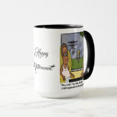 Mug Écureuil pour la grande épreuve masculine (Devant droit)