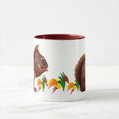 Mug Écureuil rouge en automne (Centre)