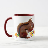 Mug Écureuil rouge en automne (Gauche)