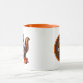 Mug Écureuil saisonnier de l'automne mûr ajouter un mo (Centre)