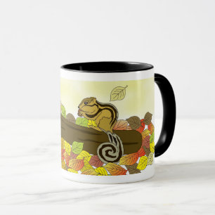 Mug Écureuil sauvage mignon dans la nature - Animal ca