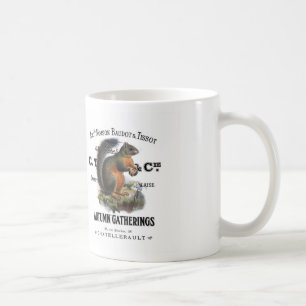 Mug écureuil vintage