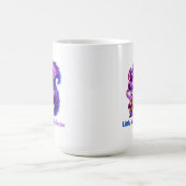 Mug Écureuil violet avec gland (Centre)