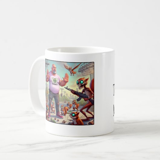 Mug Écureuils (Devant gauche)
