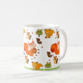 Mug écureuils (Devant droit)